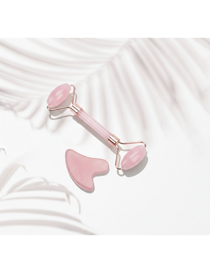 Masážní váleček a destička Gua Sha