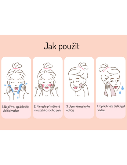 Vibrační čisticí kartáček na pleť